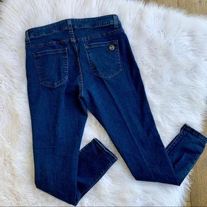 michael kors • dark wash skinny jeans